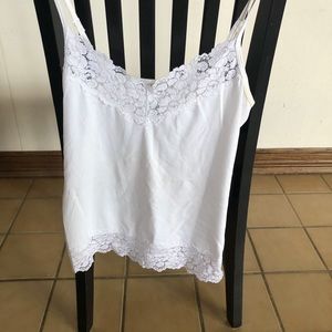 White and tan tank tops (set of two)